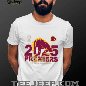 Brisbane Broncos 2025 NRL Premiership T Shirt