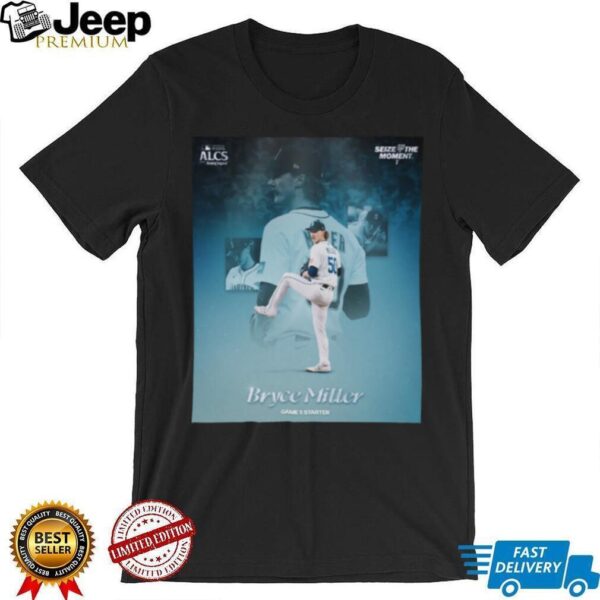Bryce Miller Seattle Mariners 2025 ALCS Game 5 Starter TShirt