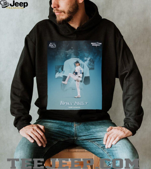 Bryce Miller Seattle Mariners 2025 ALCS Game 5 Starter TShirt