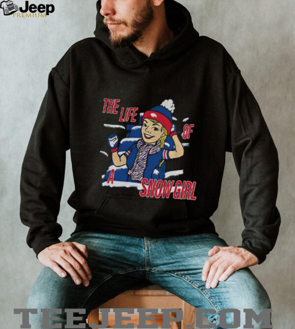 Buffalo Bills The Life Of A Snow Girl cartoon shirt