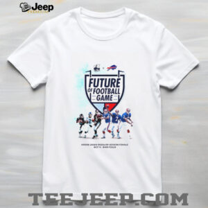 Buffalo Bills future of football game Argos 2025 regular season finale Oct 4 shirt