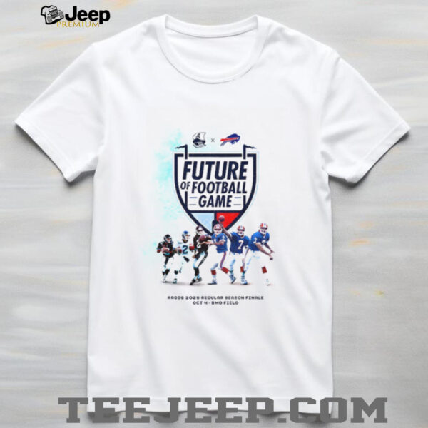 Buffalo Bills future of football game Argos 2025 regular season finale Oct 4 shirt