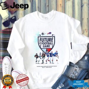 Buffalo Bills future of football game Argos 2025 regular season finale Oct 4 shirt