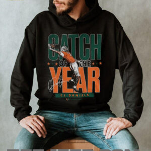 CJ Daniels Miami Hurricanes Catch Of The Year signature shirt