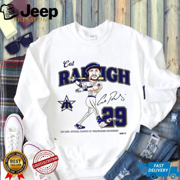 Cal Raleigh Seattle Mariners baseball Our MVP Sunday Cream signature shirt