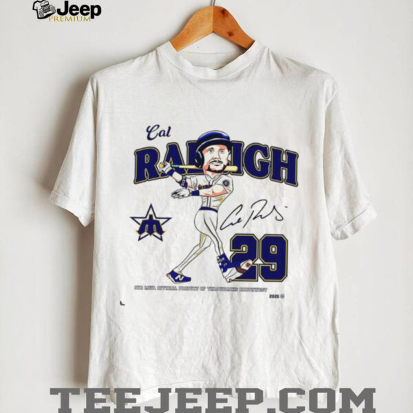 Cal Raleigh Seattle Mariners baseball Our MVP Sunday Cream signature shirt