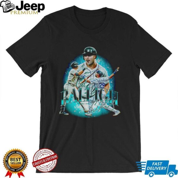 Cal Raleigh Seattle Mariners baseball player signature shirt