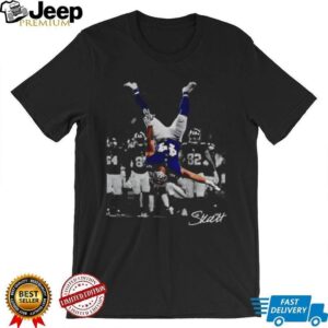 Cam Skattebo Backflip Skatt New York Giants NFL Football 2025 vintage shirt