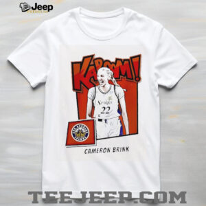Cameron Brink Los Angeles Sparks NBA player cartoon 2024 2025 shirt