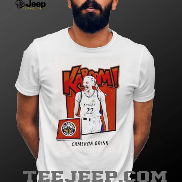 Cameron Brink Los Angeles Sparks NBA player cartoon 2024 2025 shirt