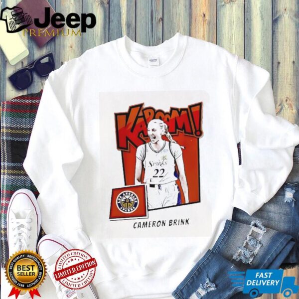Cameron Brink Los Angeles Sparks NBA player cartoon 2024 2025 shirt