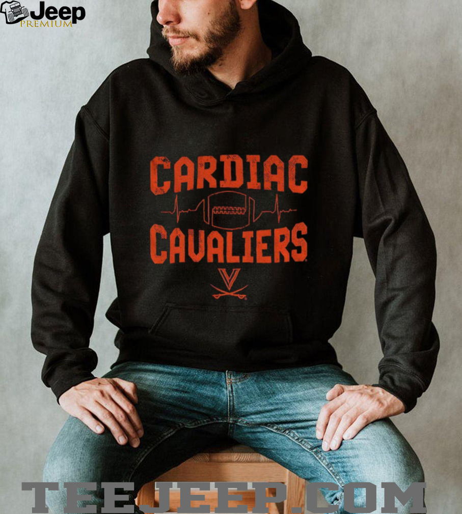 Cardiac Cavaliers Virginia Cavaliers Football NFL logo 2025 shirt Cardiac Cavaliers Virginia Cavaliers Football NFL logo 2025 shirt