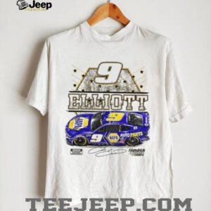 Chase Elliott 9 Hendrick Motorsports NAPA Auto Parts Car Racing logo signature shirt