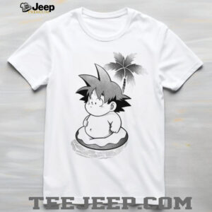Chibi Goku Beach Day shirt