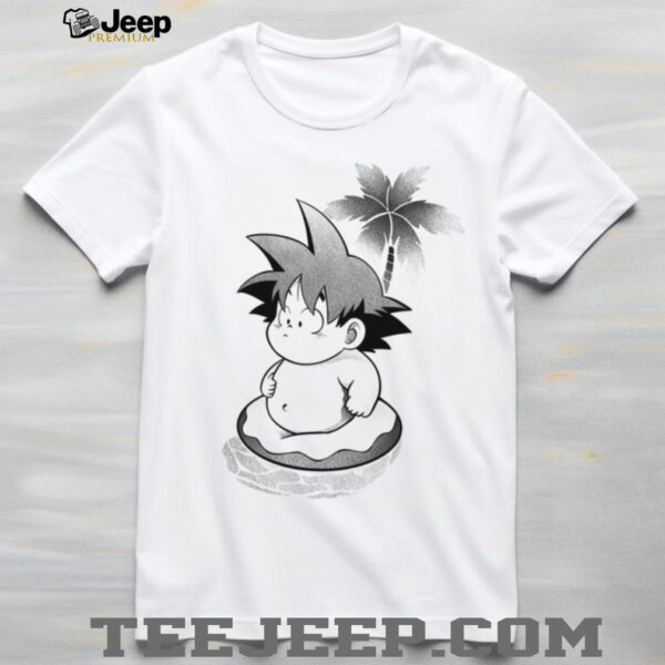 Chibi Goku Beach Day shirt