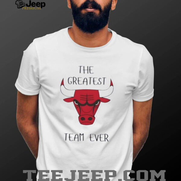 Chicago Bulls basketball the greatest team ever shirt
