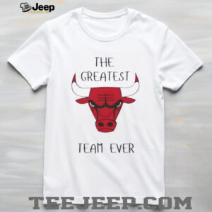 Chicago Bulls basketball the greatest team ever shirt