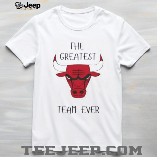 Chicago Bulls basketball the greatest team ever shirt
