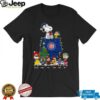 Custom Baltimore Orioles Holiday Baseball Shirt, Snoopy Charlie Brown Christmas Tee with Santa Hat, Cute MLB Fan Gift Idea