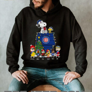 Chicago Cubs Peanuts Christmas Shirt – Custom Personalized MLB Tee For Holiday Fun, Fans & Baseball Families