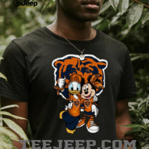 Chicago Football Mickey & Donald Fan Shirt