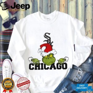 Chicago White Sox Logo Baseball Grinch Christmas T Shirt