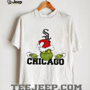 Chicago White Sox Logo Baseball Grinch Christmas T Shirt