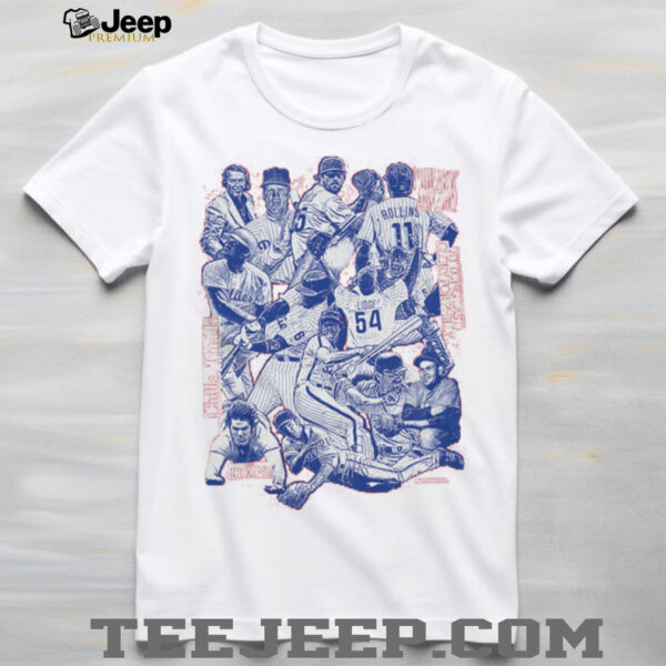 Chills, Thrills, and Glory Phillies Baseball Champs Tee