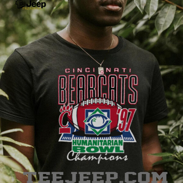 Cincinnati Bearcats Homefield 1997 Humanitarian Bowl Champions T Shirt