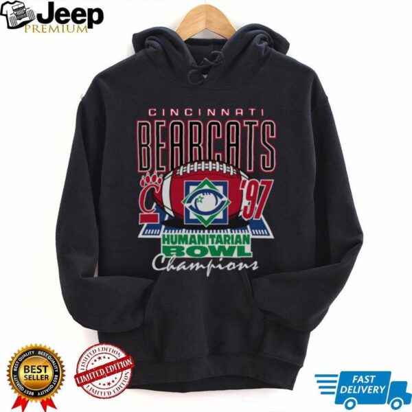 Cincinnati Bearcats Homefield 1997 Humanitarian Bowl Champions T Shirt