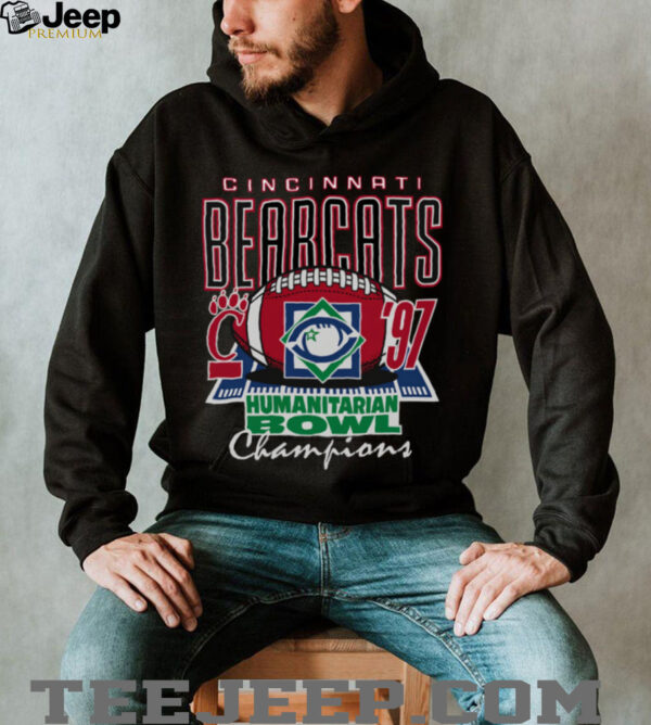Cincinnati Bearcats Homefield 1997 Humanitarian Bowl Champions T Shirt