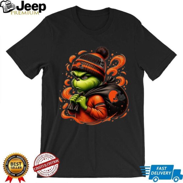 Cleveland Browns Grinch Fan Shirt
