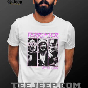 Clown terrifier art the clown scary horror clown spooky Halloween shirt