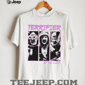 Clown terrifier art the clown scary horror clown spooky Halloween shirt