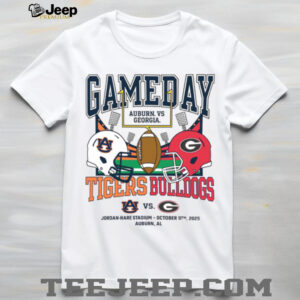 College Gameday Merch Auburn Tigers Football vs Georgia Bulldogs T Shirt