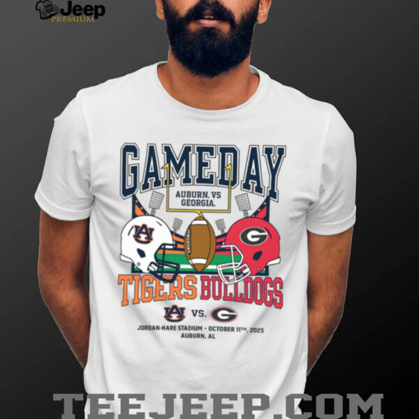 College Gameday Merch Auburn Tigers Football vs Georgia Bulldogs T Shirt