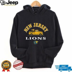 College of New Jersey Lions Truck Logo College Spirit TShirt