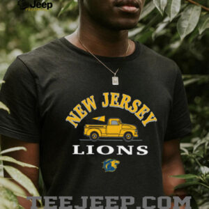 College of New Jersey Lions Truck Logo College Spirit TShirt