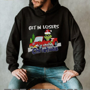 Colorado Rockies Grinch Christmas T Shirt Get In Losers We’re Stealing Christmas Holiday Tee