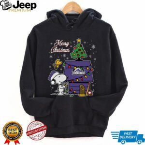 Colorado Rockies Merry Christmas Snoopy Baby T Shirt Holiday Baseball Tee