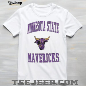Colosseum Minnesota State Mankato Mavericks White Field Short Sleeve T Shirt