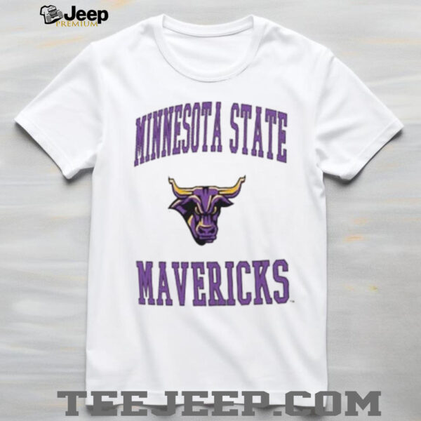 Colosseum Minnesota State Mankato Mavericks White Field Short Sleeve T Shirt