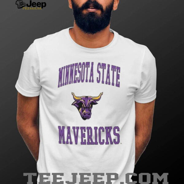 Colosseum Minnesota State Mankato Mavericks White Field Short Sleeve T Shirt