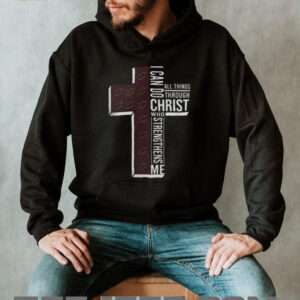 Cross I Can Do All Things Through Christ Who Strengthens Me Cleveland Cavaliers Basketball Shirt