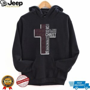 Cross I Can Do All Things Through Christ Who Strengthens Me Cleveland Cavaliers Basketball Shirt