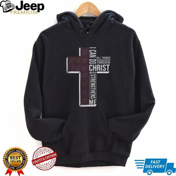 Cross I Can Do All Things Through Christ Who Strengthens Me Cleveland Cavaliers Basketball Shirt