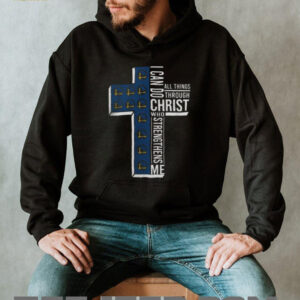 Cross I Can Do All Things Through Christ Who Strengthens Me Golden State Warriors Basketball Shirt