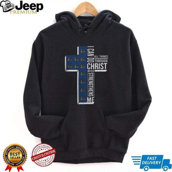 Cross I Can Do All Things Through Christ Who Strengthens Me Golden State Warriors Basketball Shirt