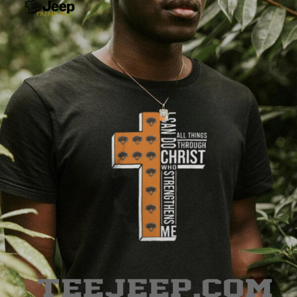 Cross I Can Do All Things Through Christ Who Strengthens Me New York Knicks Basketball Shirt