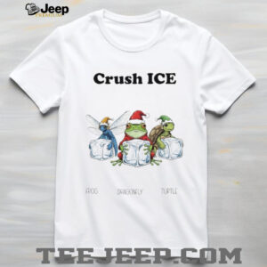 Crush ICE Anti Trump FDT Frog Dragonfly Turtle Christmas shirt